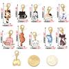 Cat Knitting Stitch Markers Metal Animal Enamel Charms Crochet Locking Knitting Markers Sew Accessories