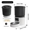 4L Automatischer Futterautomat mit Weitwinkel-Video, Dual-Band TUYA WiFi und Fernbedienung (110-240V).
