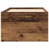 Bed Frame with Storage Reclaimed Wood 80 X 200 Cm Engineered Wood