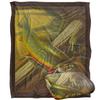 JQ Licensing Silky Trout Supersoft Blanket