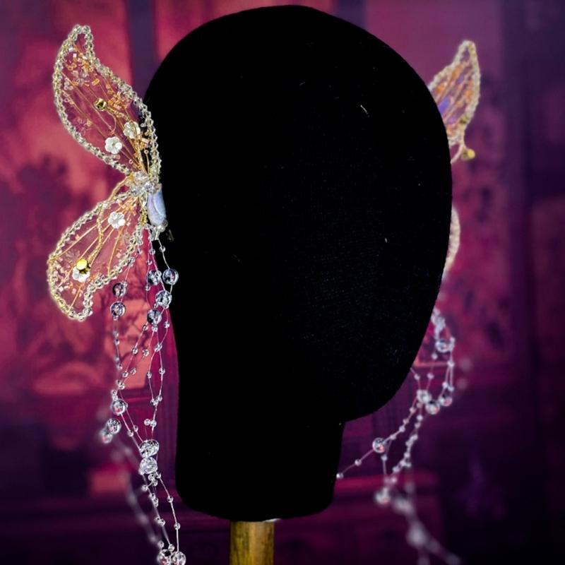 Crystal Hair Barrettes Fashion Hairpins Elegant Decorative Hairclip for Women Girls Simple Side Hair Clip Wedding Party