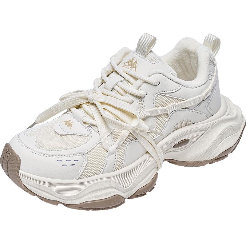 Kappa Women's Plush-Lined Dad Sneakers