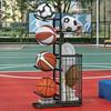 Indoor Children Basketball Storage Rack Put Ball Football Storage Basket Placed Rack Kindergarten Volleyball Stand Holder Space