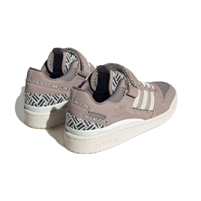 Adidas Women's Forum Low 'Criss-Cross Pattern - Taupe Oxide' Sneakers GY0020