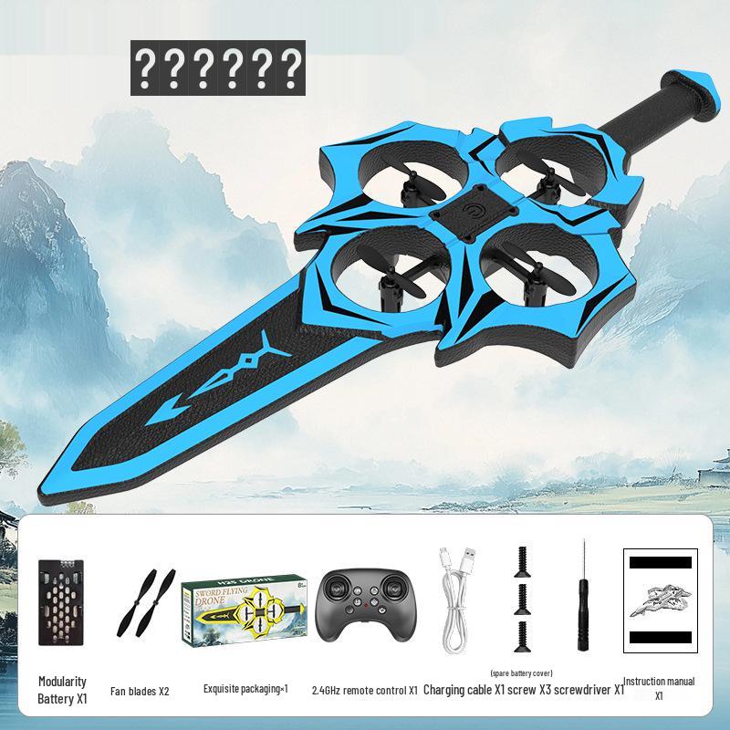 

H25 Rechargeable Remote Control Stunt Foam Sword with Colorful Lights 1 Battery Version