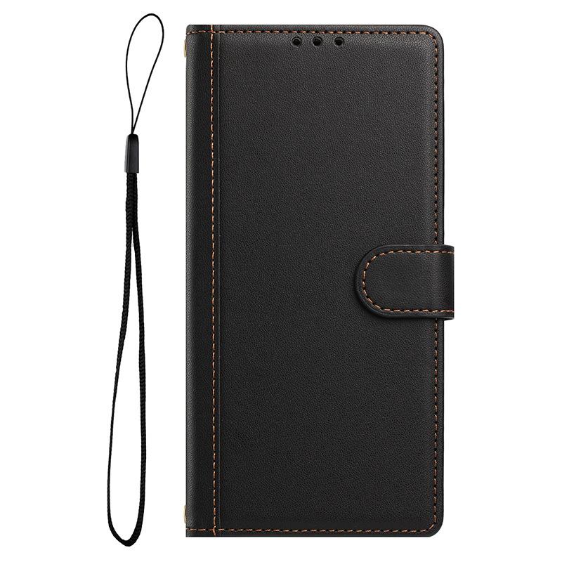 Flip Cover Mobile Phone Case Is Suitable for Apple 17E Samsung Iphone Mobile Phone Leather Case Card Magnetic Splicing Leather Protection