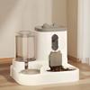 2-in-1 Pet Feeder and Water Dispenser Combo Set, Automatic Food and Water Dispenser for Small To Medium Cats and Dogs