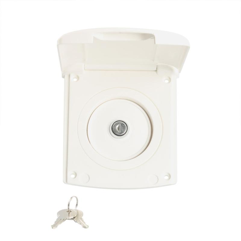 Weather Resistant ABS Travel Trailer Campers Water Filler Lid With Quick Connect Interface And UV Resistant Construction