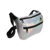 New Adidas Polyamide Crossbody Bag Shoulder Bag Unisex Light Silver & Black HP1495
