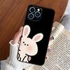 Funny Animal Dog Cats Tiger Couple Phone Case For iPhone 16 15 14 13 12 11 Pro Max Plus 12 13 Mini XR 16e Funda Silicone Cover
