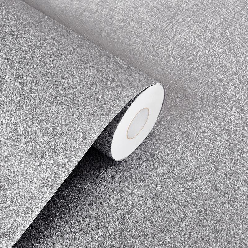 Self-Adhesive Waterproof Linen Texture Wallpaper for Bedroom and Living Room