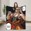 Buddha Record Of Ragnarok Blanket Quality Soft  Throw Blanket Spring Kids Bedroom Graphic Bedspread