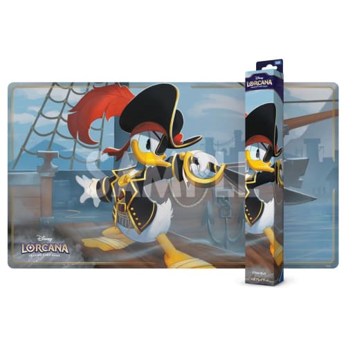TAKARA TOMY Disney Lorcan Trading Card Game Japanese Version Official Playmat "Donald Duck Buccaneer