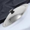 Stainless Steel Universal Pot Lid Replacement Pan Cover Skillet Lid Kitchen Accessory Large 27.5cm Bakelite Knob Multipurpose