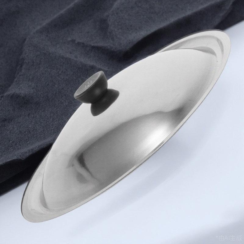 Stainless Steel Universal Pot Lid Replacement Pan Cover Skillet Lid Kitchen Accessory Large 27.5cm Bakelite Knob Multipurpose