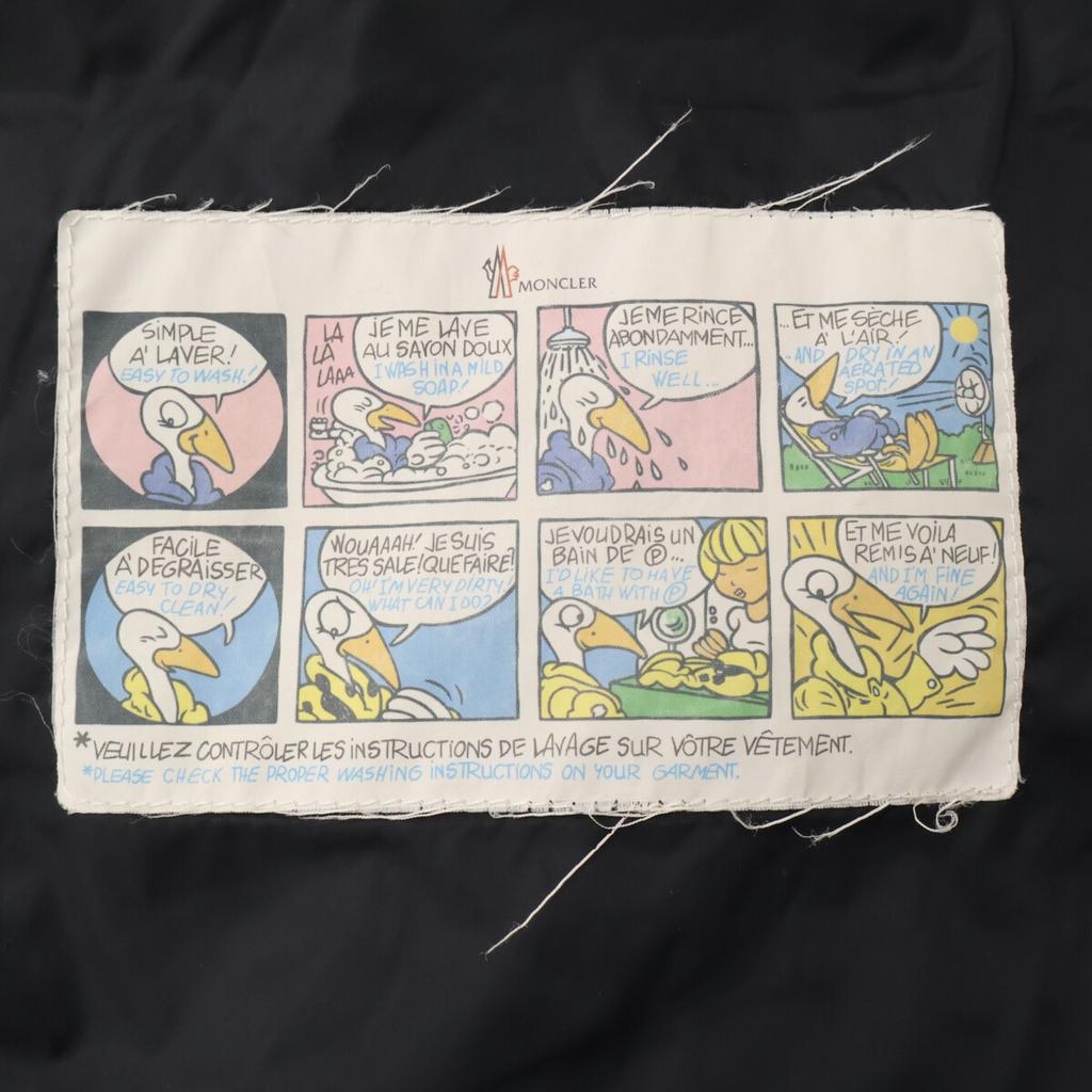 MONCLER MONTGENEVRE Wool Hooded Down Jacket Jacket 1 grayUsed