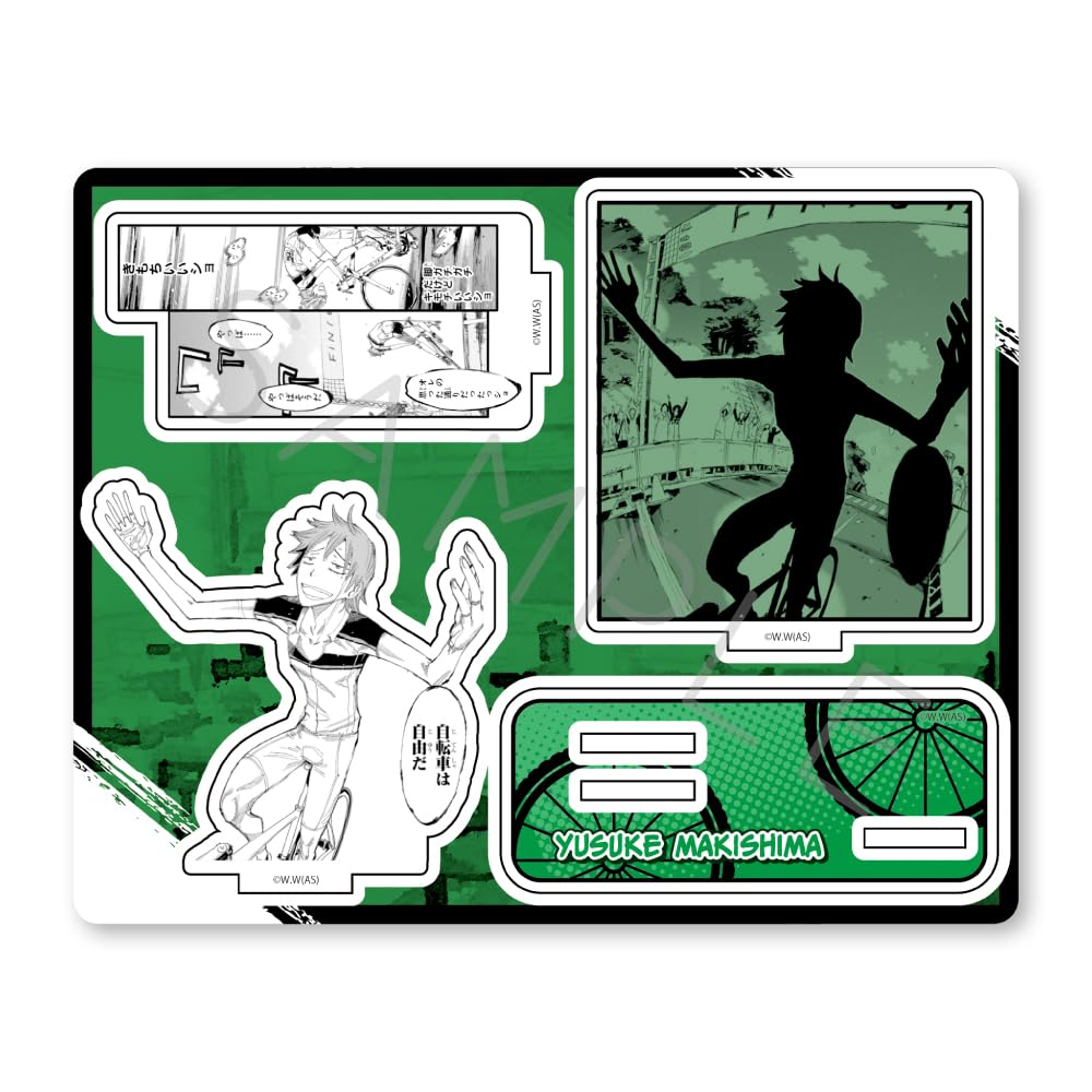 Pedal SPARE Acrylic Stand A "Yowamushi BIKE" [Yusuke Makishima]