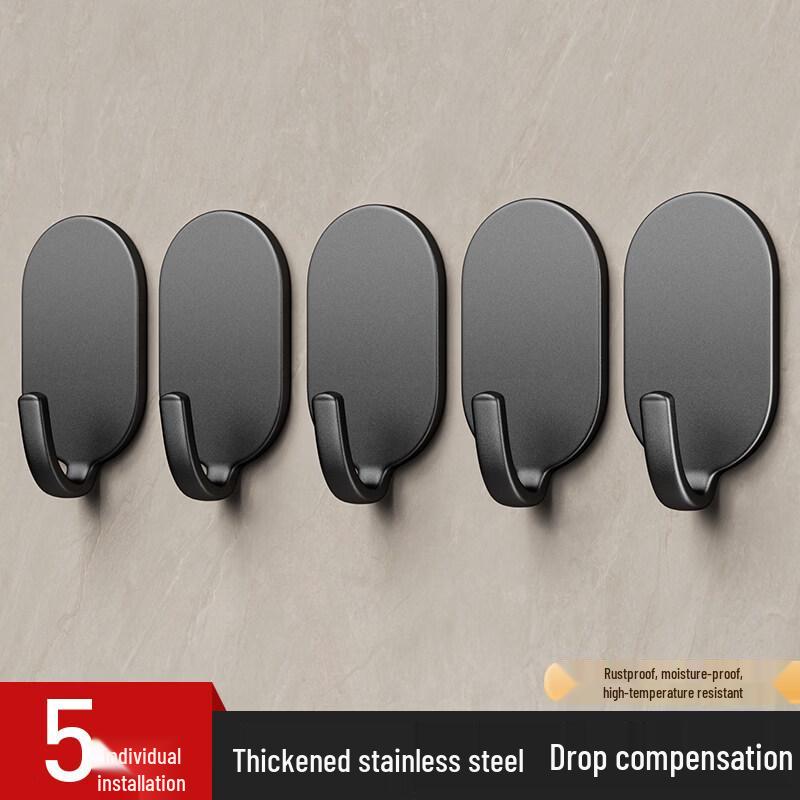 LIEI No-Drill Stainless Steel Adhesive Hook