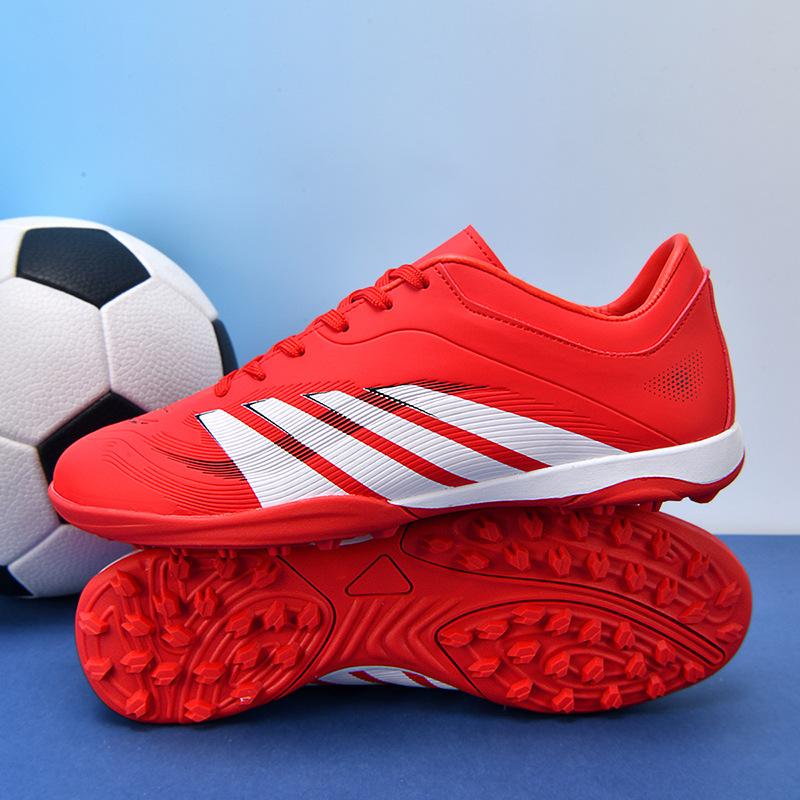 Popular New High-Top Football Shoes Men'S And Women'S Long Nails And Broken Nails Artificial Grass Professional Football Shoes