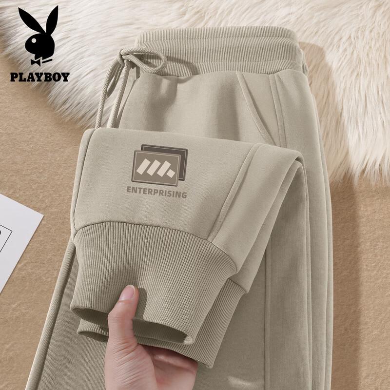 PLAYBOY Men's 2026 Spring Autumn American Retro Joggers