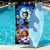 Sexy Doll Print Beach Towel Design, Soft, Lightweight. for Home Bathroom, Spa, Pool, Yoga, Surfing, Camping, Gift for Family, Friend
