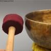 Nepal Handmade Bronze Tibet Bowl Ritual 4 Key Music Therapy Cobre Chime Cobre Tibetano Singing Bowl(Incluindo bastões e tapetes)