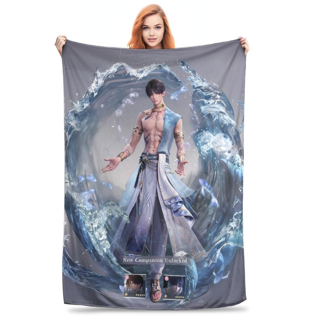 Love And Deepspace Rafayel Plush Blanket Kids Adult  Flannel Throw Blanket For Couch Chair Soft Quality Bedspread Birthday Gift