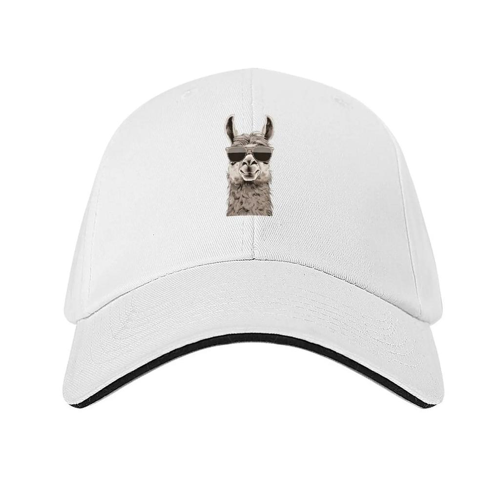 Cool Llama Baseball Cap summer hat party Hat sun hat birthday Women's Golf Clothing Men's