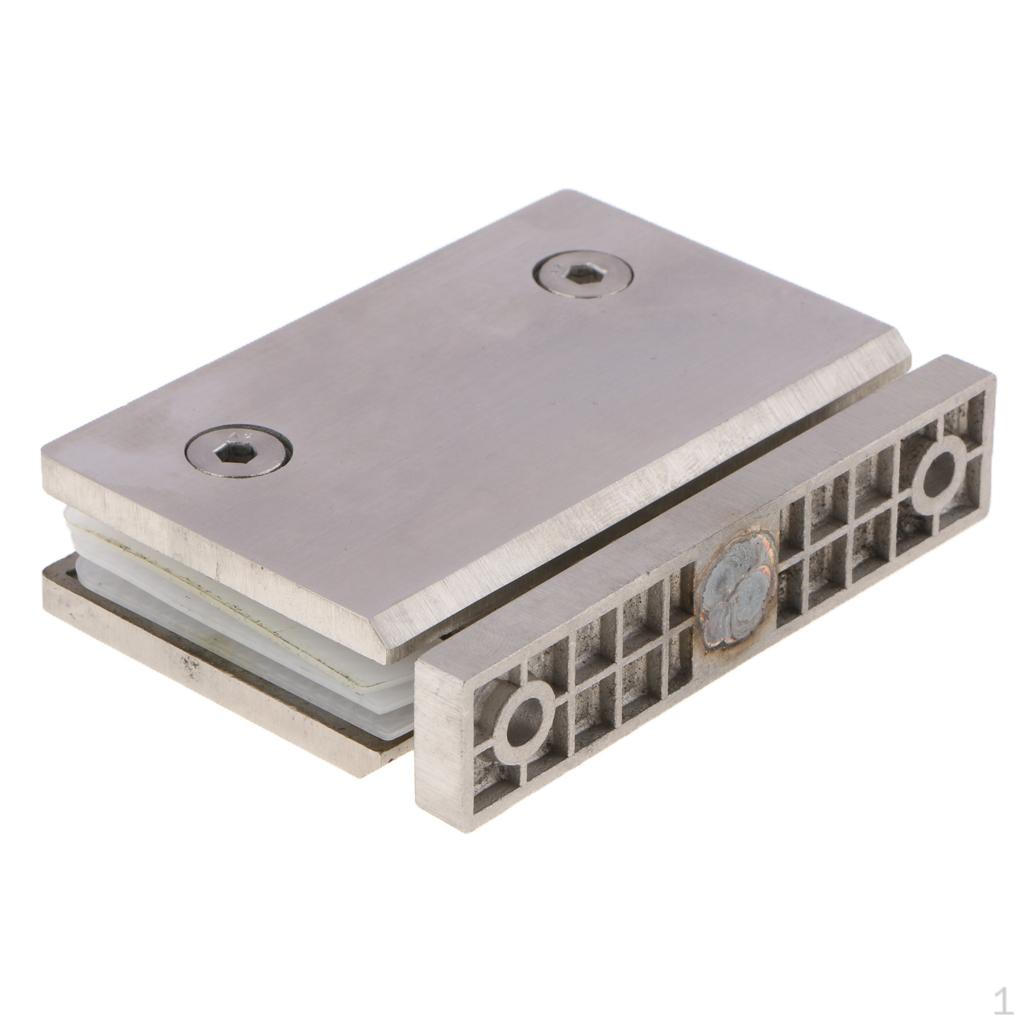 Стеклодержатель для углового шкафа-витрины для ванной комнаты, стеклянная петля - 5 мм 1