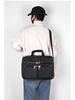 Men's Large Capacity Wear-Resistant Briefcase and Laptop Travel Bag