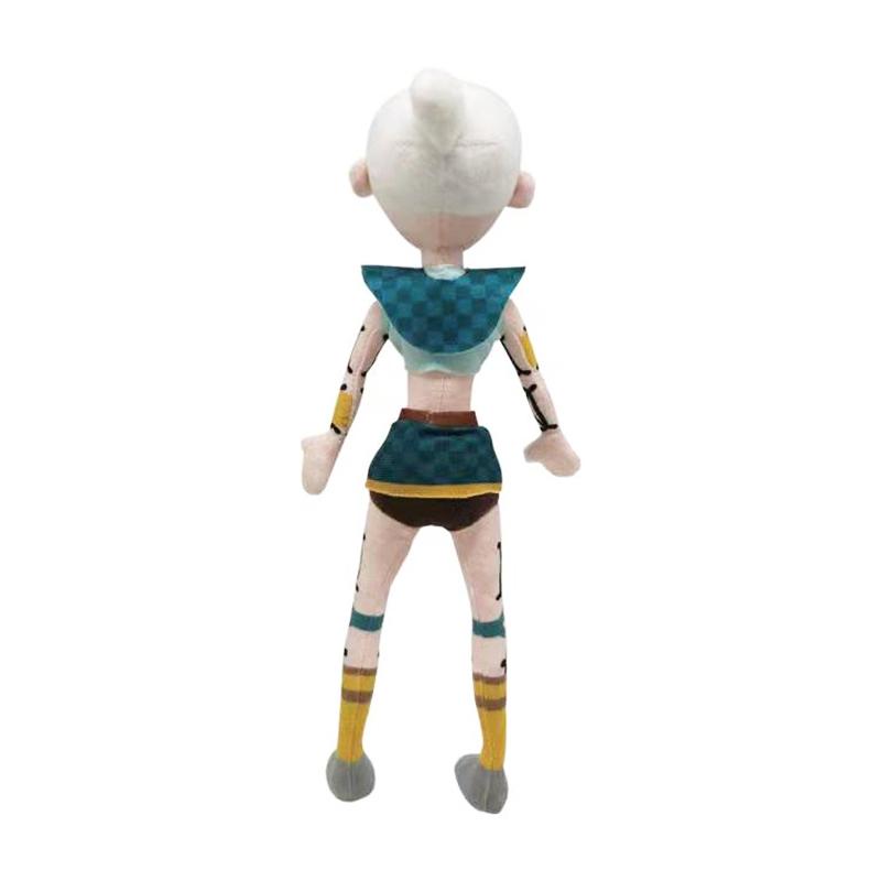 Maya And The Three Plush Toy Anime Cartoon Skull Warrior Plushie Figure Character Stuffed Doll Soft Pillow Gift for Fan Birthday