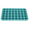 40 Grids Silicone Ice Cubes Tray Mould Mold DIY Ice Maker with Removable Lid Kitchen AccessoriesGreen
