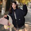 Cotton clothes women's winter stand-up collar thickened loose small bread clothes jacket cotton-padded clothes student couple