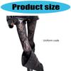 Elegant Sheer Tights Gothic Lace Design High For Evening And Daily