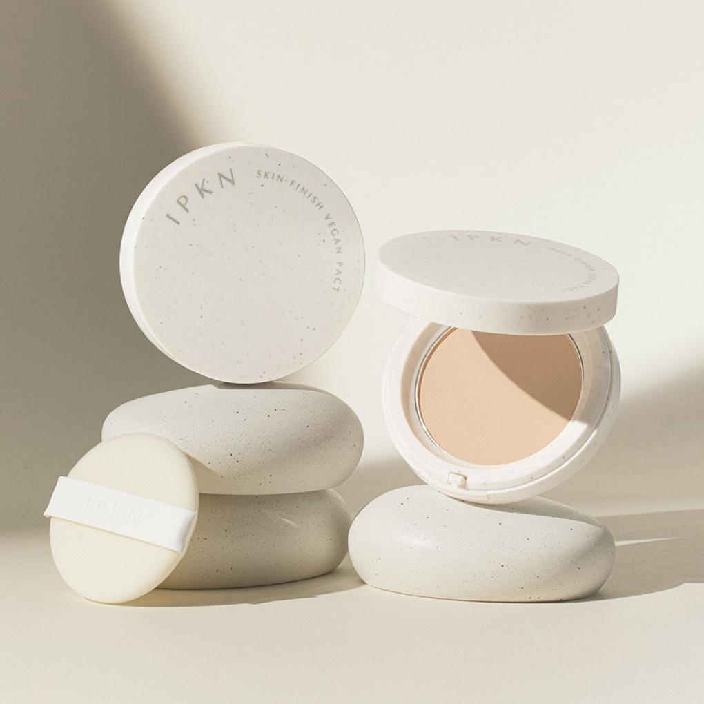 Lipken Skin Finish Vegan Pact (Main Product + Refill)