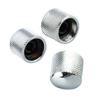 3Pcs Silver Electric Bass Volume Knob Electric Guitar Volume Tuning Potentiometer Control Knob