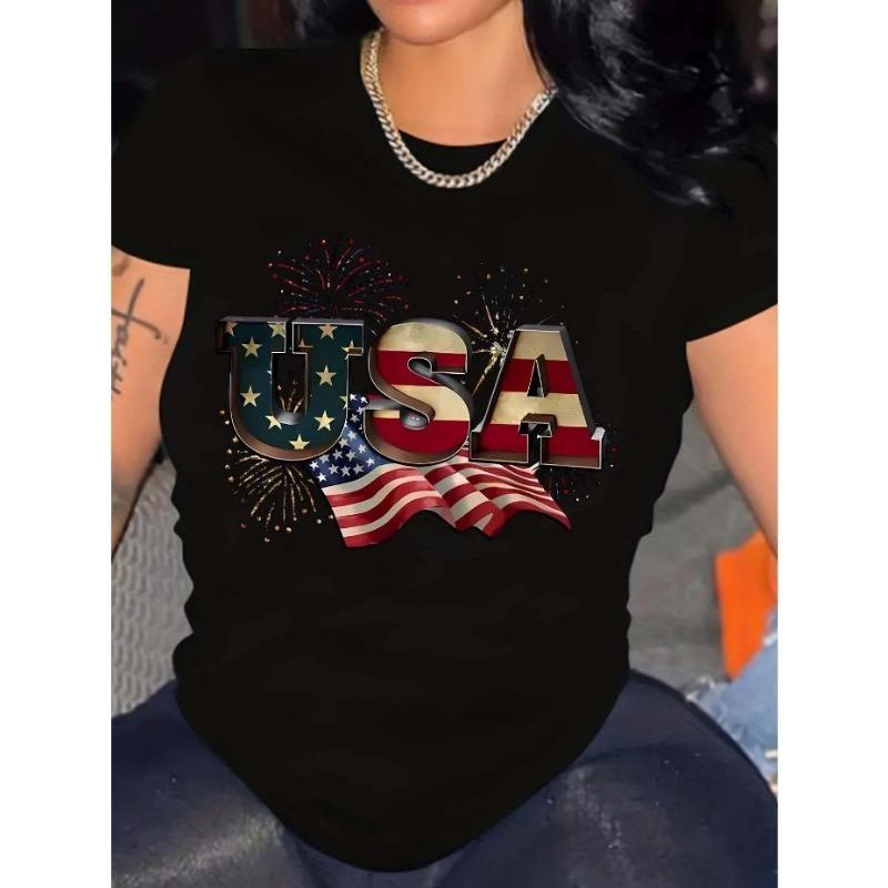 Summer Fashion Women's T-shirt 3D Print Casual Loose Outdoor Girl Short Sleeve Tees Top Pullover Clothing