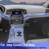 Car Interior Center Console Transparent TPU Protective Film Anti-scratch Repair Sticker For Grand Cherokee -
