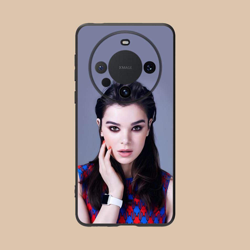 Hailee Steinfeld Matte TPU Mobile Phone Case for Huawei Mate 60 50 40 30 20 10 Pro Plus Lite E 5G Colorful Printing Cover