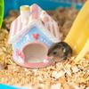 Hamster Hideouts Ceramic Cool Hiding Beds For Hamster Creative Chinchilla Hut Pet Cage Accessories Gerbil Houses And Hideouts