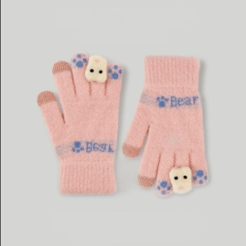 Warm Gloves For Autumn And Winter With Added Fleece And Thickening As Well As Warm Gloves For Cycling Outdoors