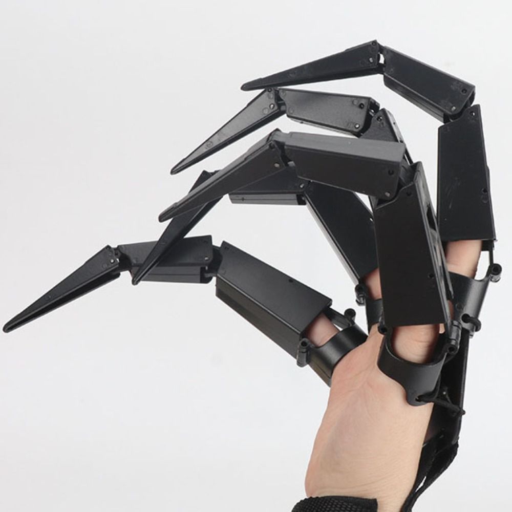 3D Scary Skeleton Hand Toys Skeleton Hand Extensions Flexible Finger 3D Articulated Finger  Party