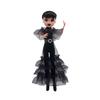 Adams One Bebek Wednesday Addams Gotik Siyah Elbise Kostümü Rave'n Bebek