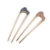1Pcs 10cm Metal U Shaped Hairpin Hair Stick Pins For Women Girls Hairstyles Holder Simple Jewellery Accessories Supplies Crafts