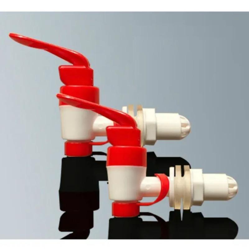 1 SET 12mm Rubinetto in Plastica per Bottiglia di Vino Fusto di Vino Serbatoio per Acqua Valvola Erogatore di Bevande TAS