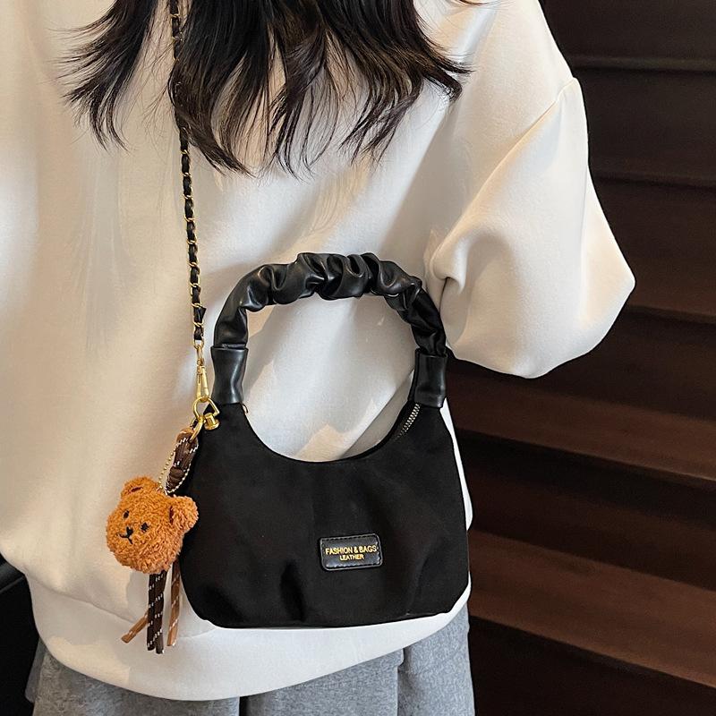 Premium Sense Super Fire Niche Bag 2025 New Retro Versatile Shoulder Messenger Bag Fashion Portable Dumpling Bag Tide