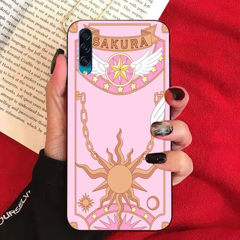 Card Captor Sakura Handyhülle für Samsung S20 lite S21 S10 S9 plus für Redmi Note8 9pro für Huawei Y6 Hülle