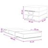 Folding Sofa Bed 75 x 63 x 45 cm Light Grey