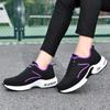 Autumn and Winter Women's Shoes Black Velvet Sports Shoes Casual Running Soft Sole Light Travel Shoes Single Shoes