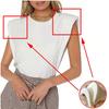 Épaulette en Éponge Couture Épaule Noir Blanc Nude Rembourrage d'Épaule Coudre DIY Veste Mariage T-Shirt Mode Vêtement